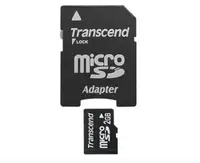 TRN-TS2GUSD - Transcend 2GB microSD Flash Memory Card
