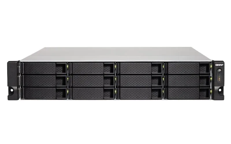 TS-1232XU-4G-US QNAP TS-1232XU-4G-US Alpine AL-324 ARMv8 Cortex-A57 1.7GHz/ 4GB DDR4/ 4GbE/ 12SATA3/ USB3.1/ 12-Bay 2U Rackmount NAS for SMB