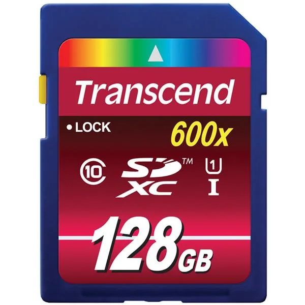 TS128GSDXC10U1 - Transcend Ultimate 128GB Class 10 SDXC UHS-I Flash Memory Card