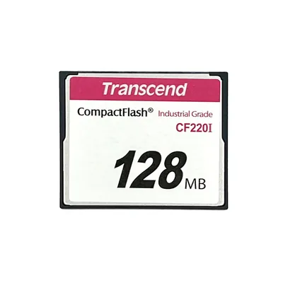 TS128MCF45I - Transcend 128MB 45x Industrial Hi-Speed CompactFlash (CF) Memory Card