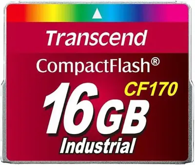TS16GCF170 - Transcend 16GB CompactFlash (CF) Memory Card