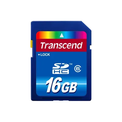 TS16GSDHC10 - Transcend 16GB Class 10 SDHC Flash Memory Card