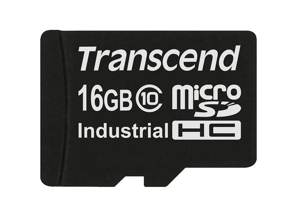 TS16GUSDC10I - Transcend Industrial 16GB Class 10 microSDHC Flash Memory Card