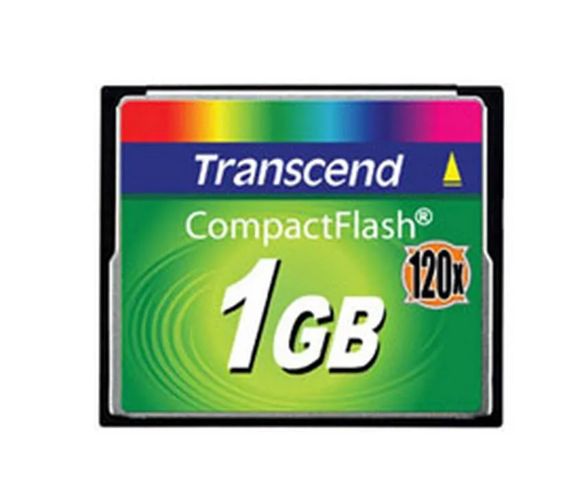 TS1GCF120 - Transcend 1GB 120x Ultra Speed CompactFlash (CF) Memory Card