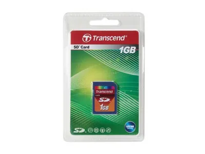 TS1GSD60 - Transcend 1GB 60x SD Flash Memory Card