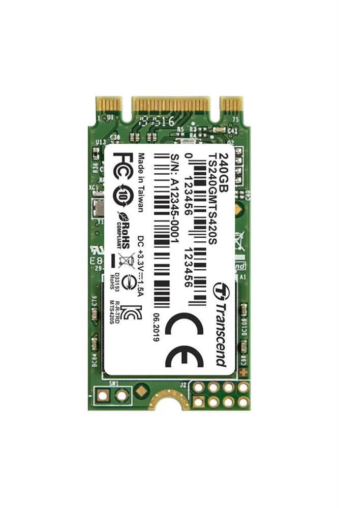 TS240GMTS420S - Transcend 420S 240GB SATA 6Gb/s M.2 Solid State Drive