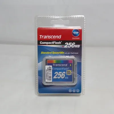 TS256MCF80-NF - Transcend 256MB CompactFlash (CF) Memory Card