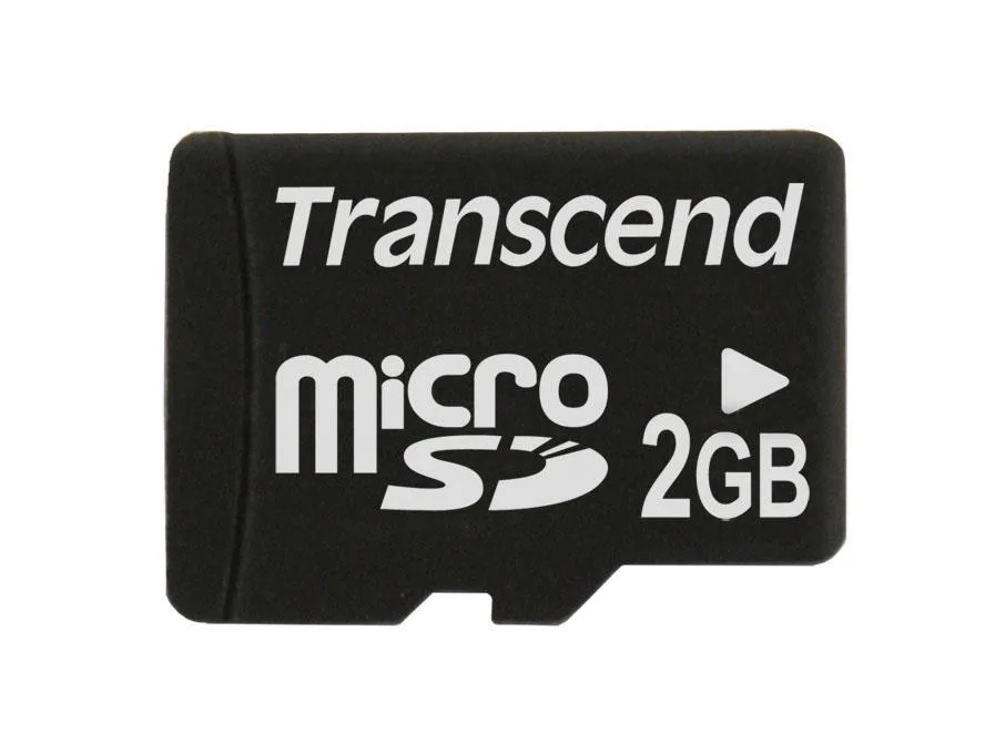 TS2GUSDC - Transcend 2GB Class 2 microSD Flash Memory Card
