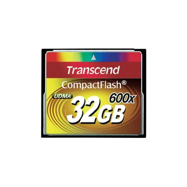 TS32GCF600 - Transcend 32GB 600x CompactFlash (CF) Memory Card