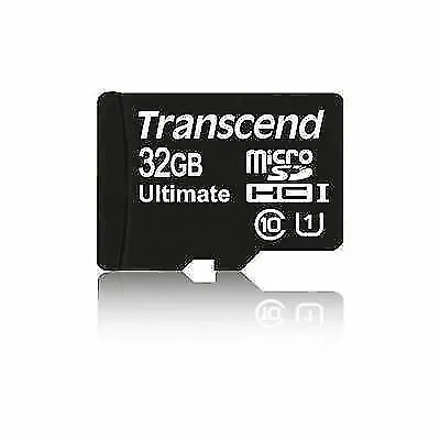 TS32GUSDHC10U1 - Transcend Ultimate 32GB Class 10 microSDHC Flash Memory Card