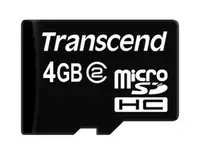 TS4GUSDC2 - Transcend 4GB Class 2 microSDHC Flash Memory Card