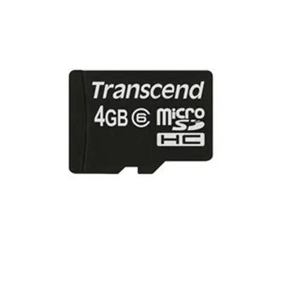 TS4GUSDC6 - Transcend 4GB Class 6 microSDHC Flash Memory Card