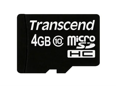 TS4GUSDHC10 - Transcend 4GB Class 10 microSDHC Flash Memory Card