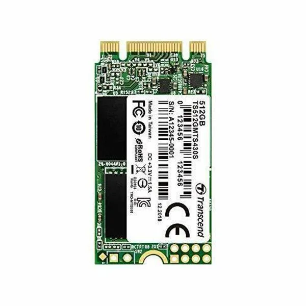 TS512GMTS430S - Transcend 430S 512GB SATA 6Gb/s M.2 2242 Solid State Drive