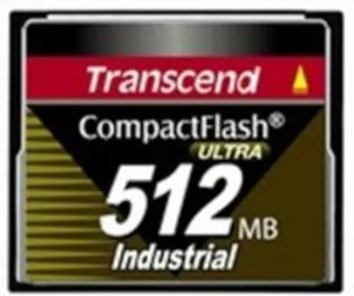 TS512MCF100I - Transcend 512MB 100x Industrial CompactFlash (CF) Memory Card