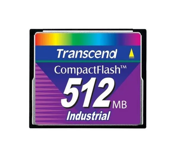 TS512MCF45I - Transcend 512MB 45x Hi-Speed Industrial CompactFlash (CF) Memory Card