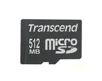TS512MUSDC - Transcend 512MB SD Flash Memory Card