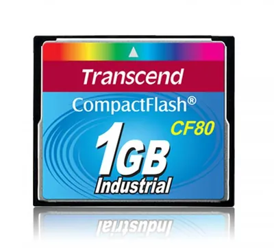 TS64MCF80 - Transcend 64MB 80x Compact Flash (CF) Memory Card