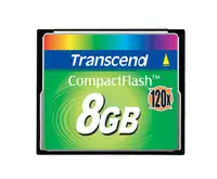 TS8GCF120 - Transcend 8GB 120x Ultra Speed DMA Mode CompactFlash (CF) Memory Card