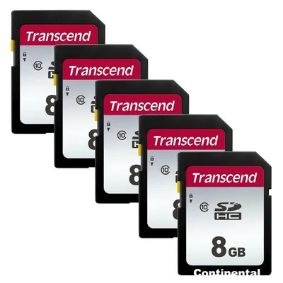 TS8GSDHC10U1 - Transcend 8GB Class 10 SDHC UHS-I Flash Memory Card