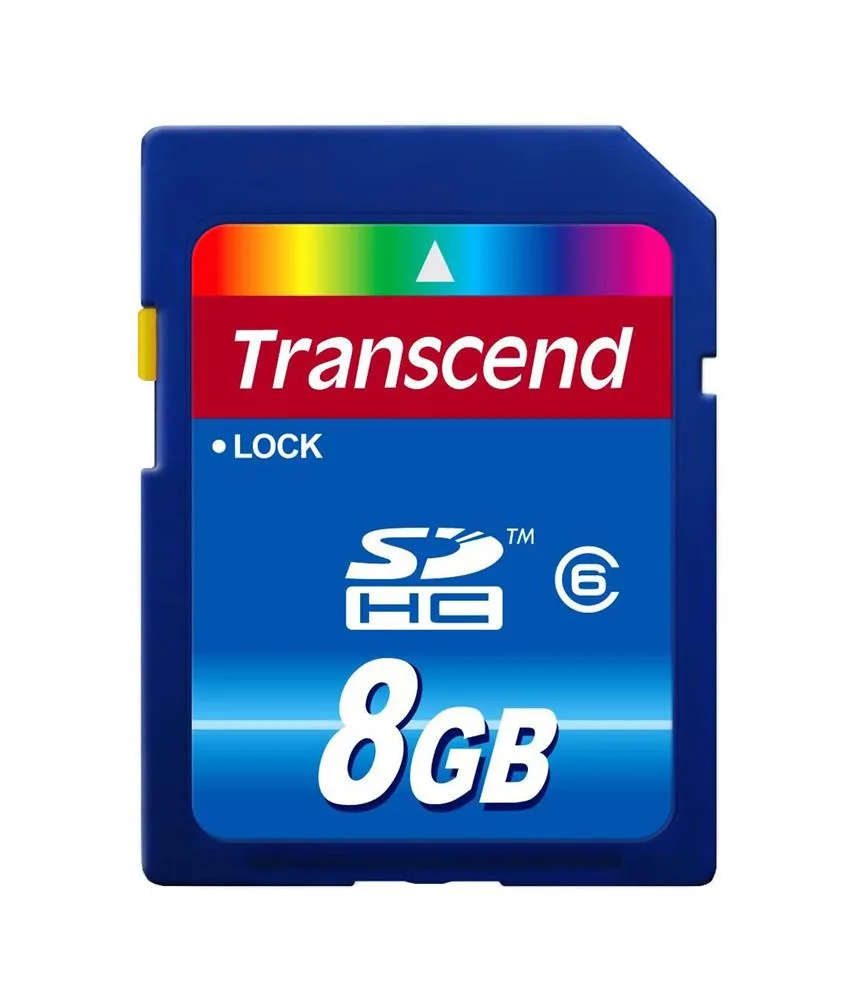 TS8GSDHC6E - Transcend 8GB Class 6 SDHC Flash Memory Card