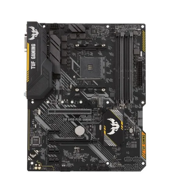 TUFB450-PLUSGAMING - ASUS TUF B450-PLUS GAMING Desktop Motherboard AMD B450 Chipset Socket AM4