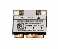 U608F - Dell Wireless 802.11 a/b/g/n PCI Express Half Height Mini Card