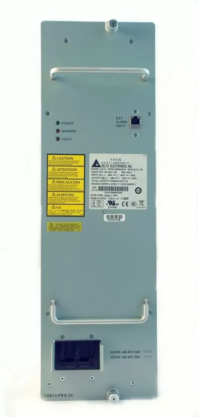 UBR10-PWR-DC-PLUS - Cisco 3300-Watts DC Power Entry Module for uBR10012 UBR