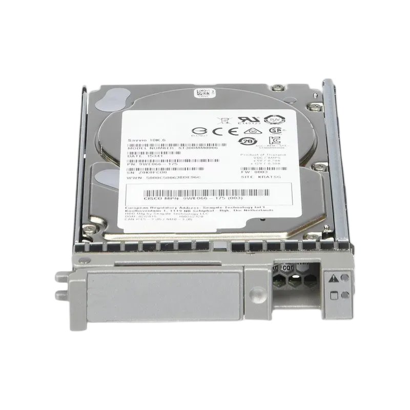 UCS-HD18TB10K4KN - Cisco 1.8TB 10000RPM SAS 12Gb/s 2.5-inch Hard Drive for UCS C220 M5 Rack Server