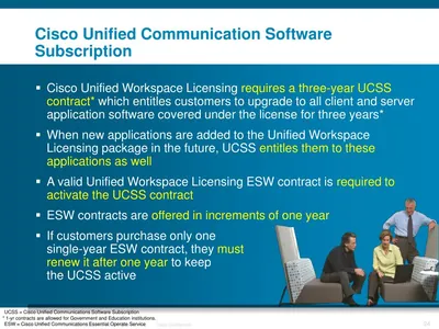 UCSS-UPS-1-10 - Cisco Unified Communications Software Subscription Cisco Unified Presence Server Licence 10 User 1Year