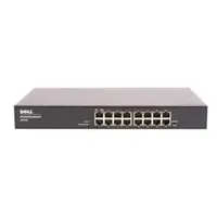 UJ579 - Dell PowerConnect 2716 16 x Ports 10/100/1000Base-T Gigabit Ethernet Managed Ethernet Switch
