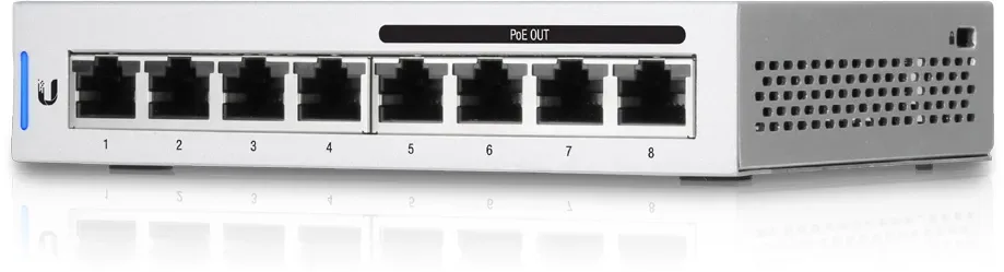 US-8-60W-5 - Ubiquiti UniFi 8-Port Gigabit PoE Compliant Managed Switch (5-Pack)