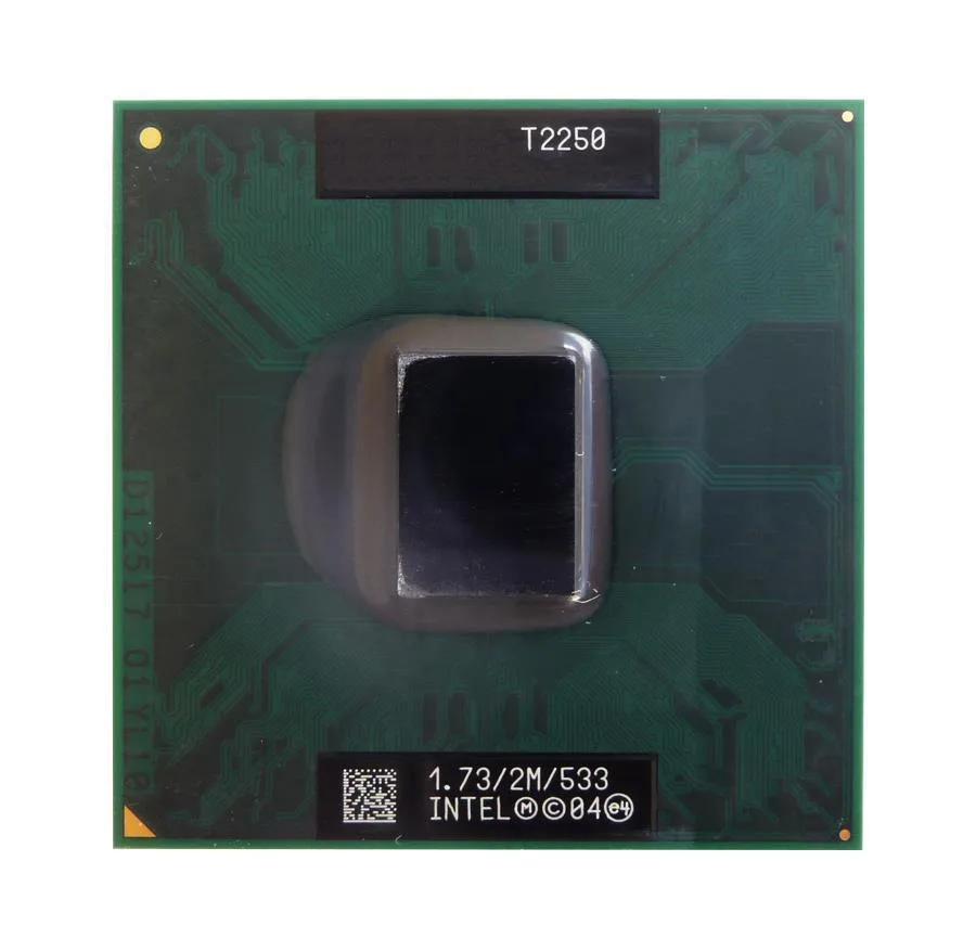 V000062450 - Toshiba 1.73GHz 533MHz FSB 2MB L2 Cache Socket PPGA478 Intel Core Duo T2250 Dual Core Processor