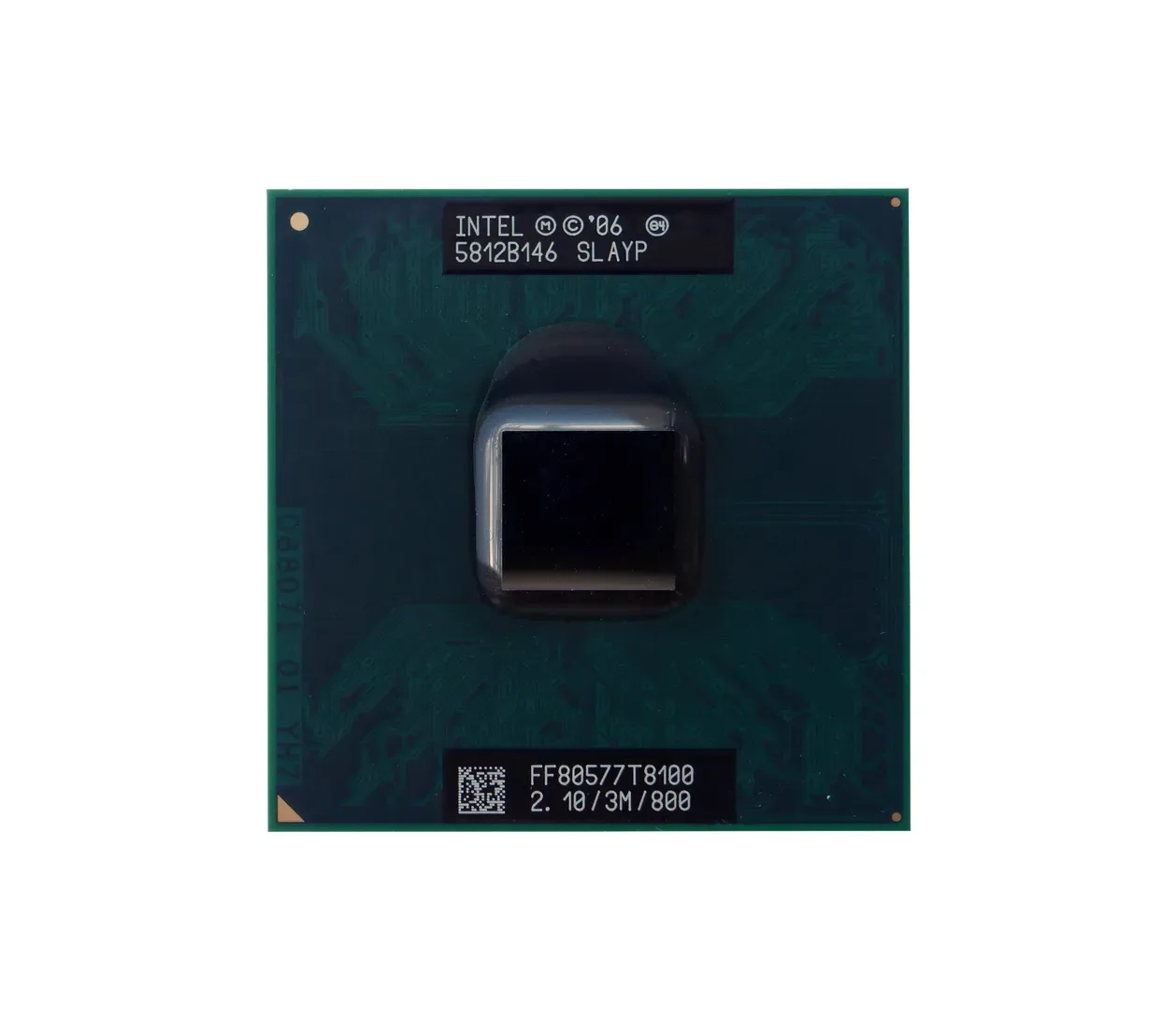 V000120520 - Toshiba 2.10GHz 800MHz FSB 3MB L2 Cache Socket BGA479 / PGA478 Intel Core 2 Duo T8100 Dual Core Processor
