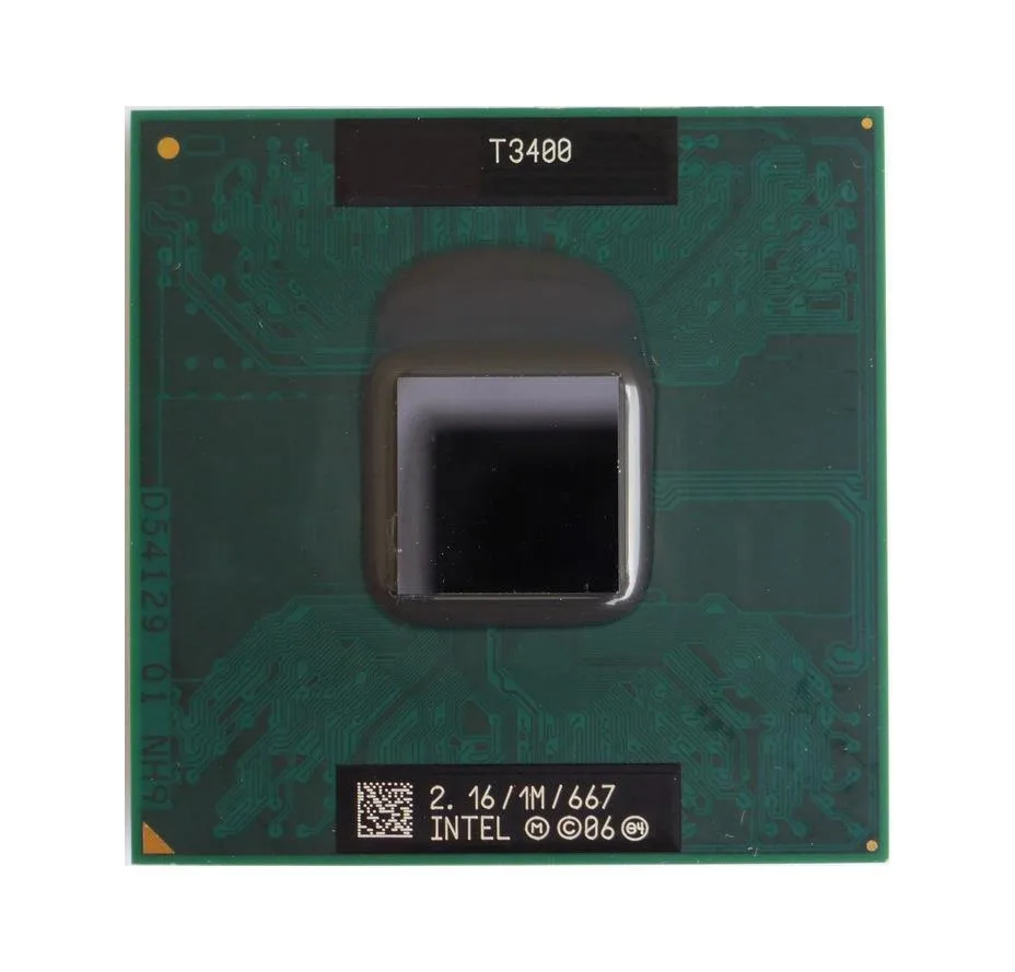 V000131230 - Toshiba 2.16GHz 667MHz FSB 1MB L2 Cache Socket PPGA478 Intel Pentium T3400 Dual Core Processor