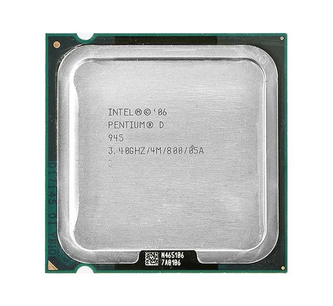V26808-B8023-V11 - Fujitsu 3.40GHz 800MHz FSB 4MB L2 Cache Socket LGA775 Intel Pentium D945 2-Core Processor