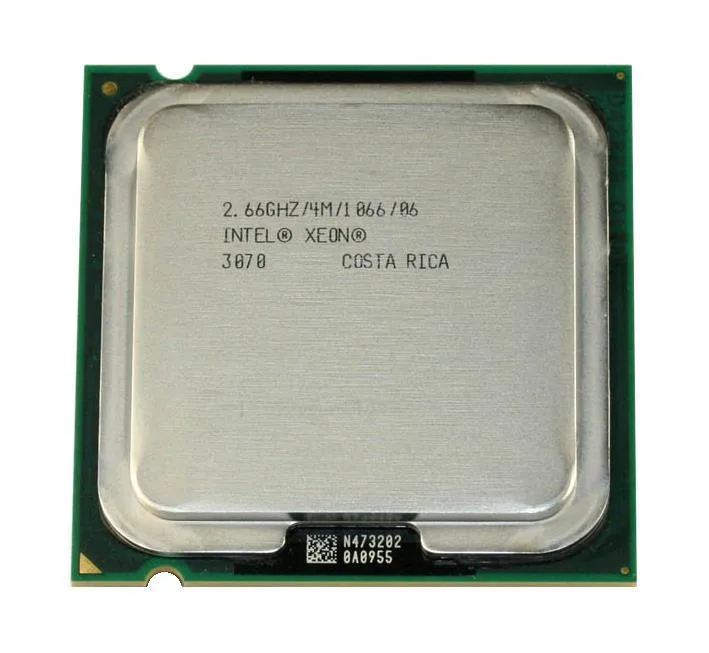 V26808-B8038-V13 - Fujitsu 2.66GHz 1066MHz FSB 4MB L2 Cache Socket LGA775 Intel Xeon 3070 2-Core Processor