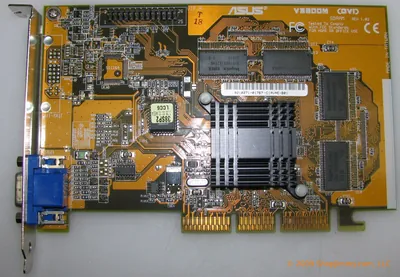 V3800M - ASUS Nvidia TNT2 32MB M64 AGP 32MB Video Graphics Card