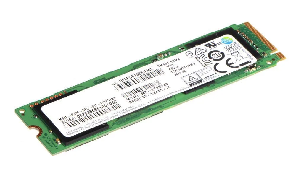 HP V3K67UT#ABA 512GB M.2 2280 PCI Express 3x4 DS NVMe Solid State Drive