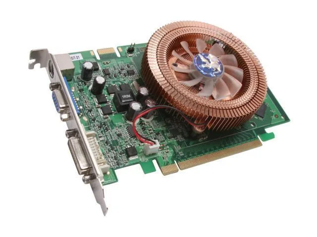 V9503GT21 - Biostar Nvidia GeForce 9500GT 256MB DDR3 128-Bit D-Sub / S-Video / DVI PCI Express 2.0 x16 Video Graphics Card