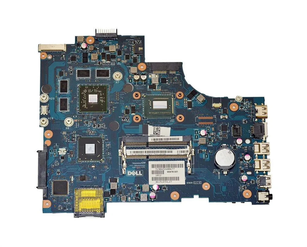 V98DM - Dell System Board for Inspiron 17R 5721 with i7-3537U 2.0GHz CPU