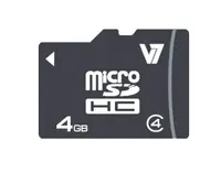 VASDH4GCL4R-2E - V7 4GB Class 4 SDHC Flash Memory Card