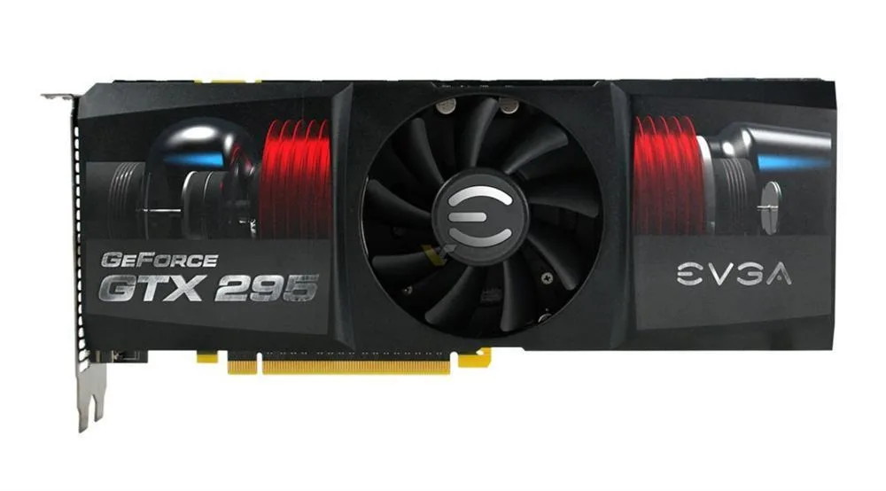 VCE017-P3-1295 - EVGA GeForce GTX 295 CO-OP Edition 1.7GB 896-Bit DDR3 PCI Express 2.0 x16 Dual DVI Video Graphics Card