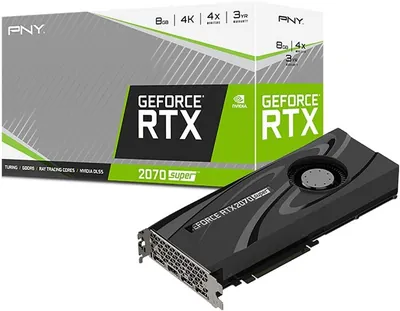 VCG2080T11BLMPB PNY NVIDIA GeForce RTX 2080 Ti Blower 11GB GDDR6 HDMI/3DisplayPort/USB Type-C PCI-Express Video Card