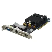 VCG62256AEB - PNY GeForce 6200 256MB 64-Bit DDR AGP 8x DVI/ VGA/ S-Video/ HDTV Video Graphics Card