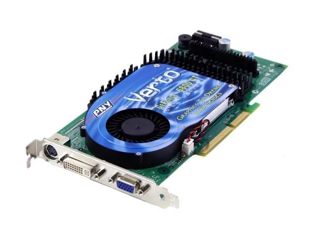 VCG6800UAWB - PNY GeForce 6800Ultra 256MB 256-Bit GDDR3 AGP 4X/8X Video Graphics Card