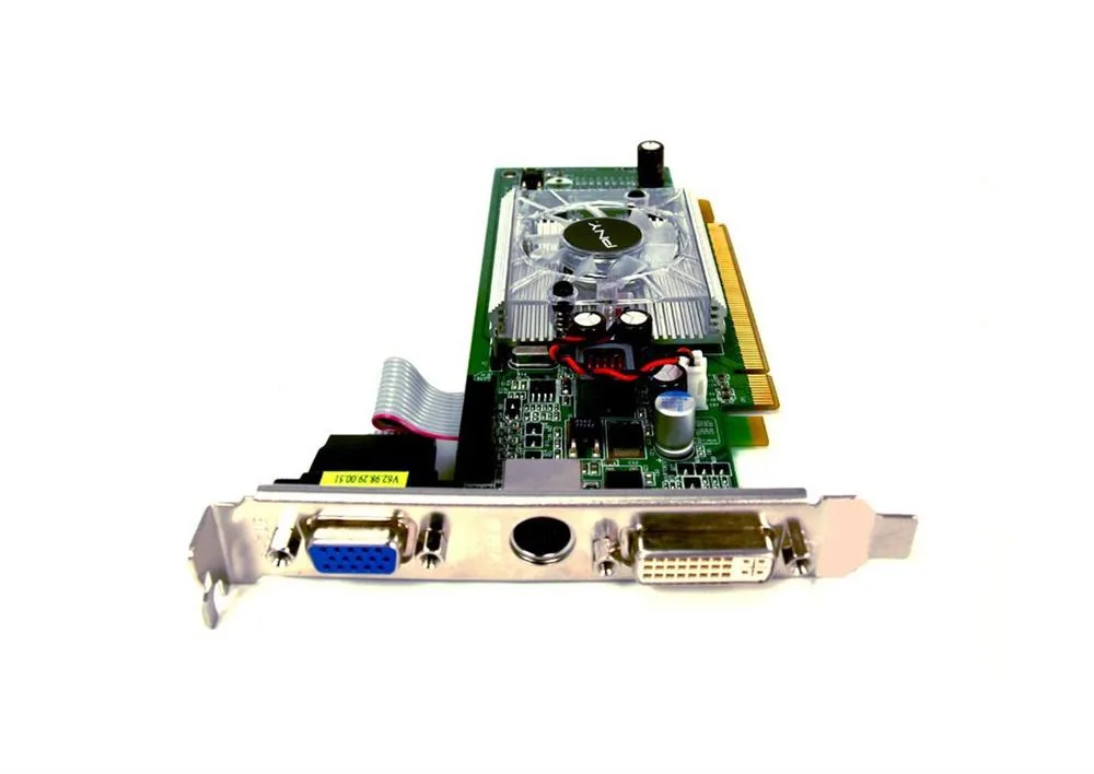 VCG84R2SXEB - PNY GeForce 8400GS Gen. 2 256MB DDR2 PCI Express 2.0 DVI/ VGA/ HDTV/ S-Video Low Profile Video Graphics Card
