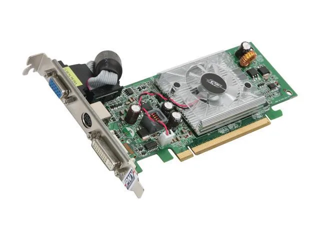VCG86512D2GXWB - PNY GeForce 8600 GT 512MB 128-Bit GDDR2 PCI Express x16 HDCP Ready/ D-Sub/ DVI/ HDTV/ S-Video Out Low Profile Video Graphics Card