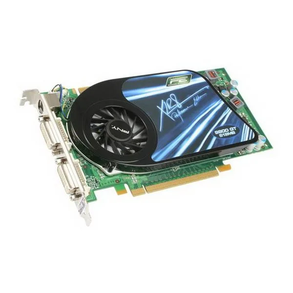 VCG98GTEE5XEB - PNY GeForce 9800 GT EE 512MB GDDR3 256-Bit PCI Express 2.0 x16 Dual DVI/ HDMI/ HDCP Ready/ SLI Supported Video Graphics Card