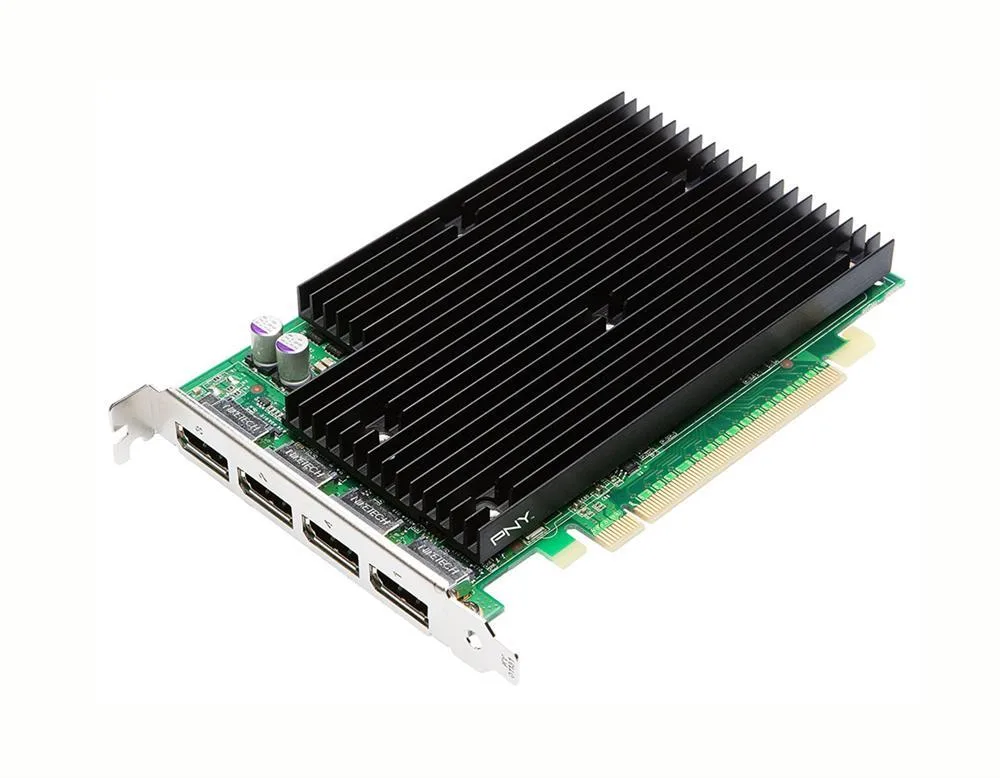 VCQ450NVS-X16-PB - PNY Quadro NVS 450 512MB 128-Bit GDDR3 PCI Express x16 Workstation Video Graphics Card